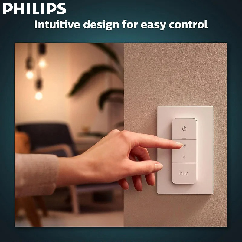 Philips Light Hue White - Sakelar Peredup Cerdas Philips Hue Putih