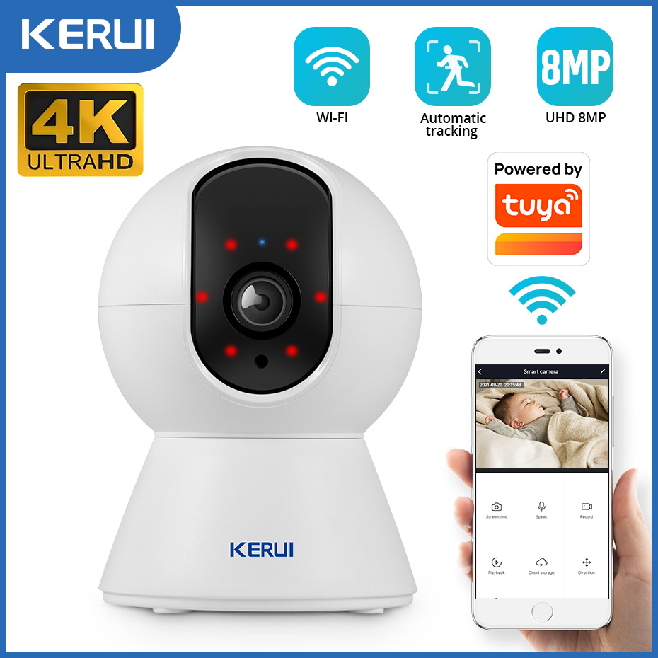 Eufy Camera E220 - KERUI Kamera IP WiFi 5MP 8MP