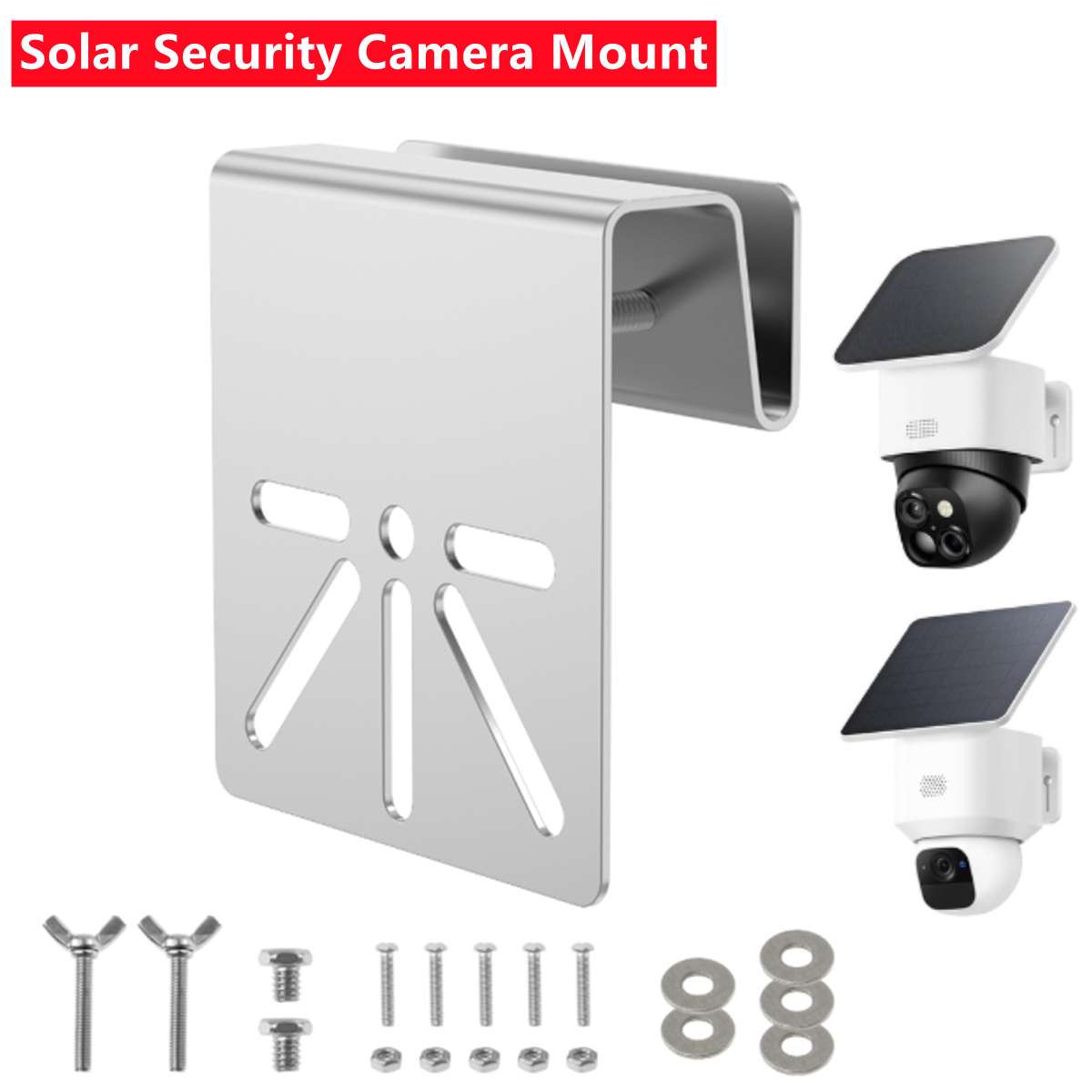 Eufy Camera S340 - Braket Pemasangan Dinding untuk Gutter Mount,