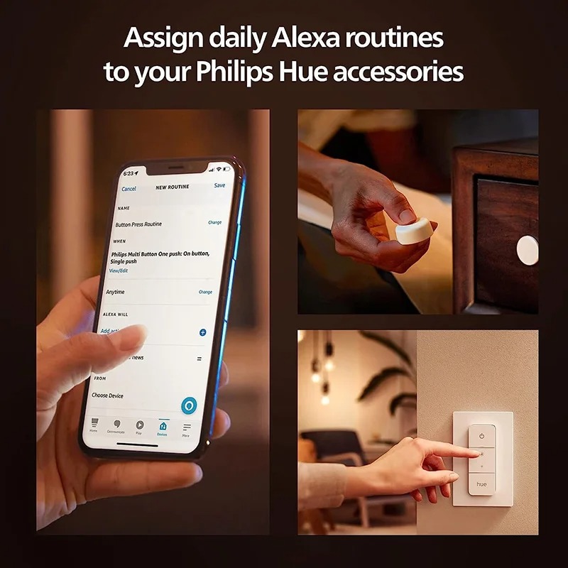 Sakelar Peredup Cerdas Philips - Philips Light Hue White ulasan dan harga