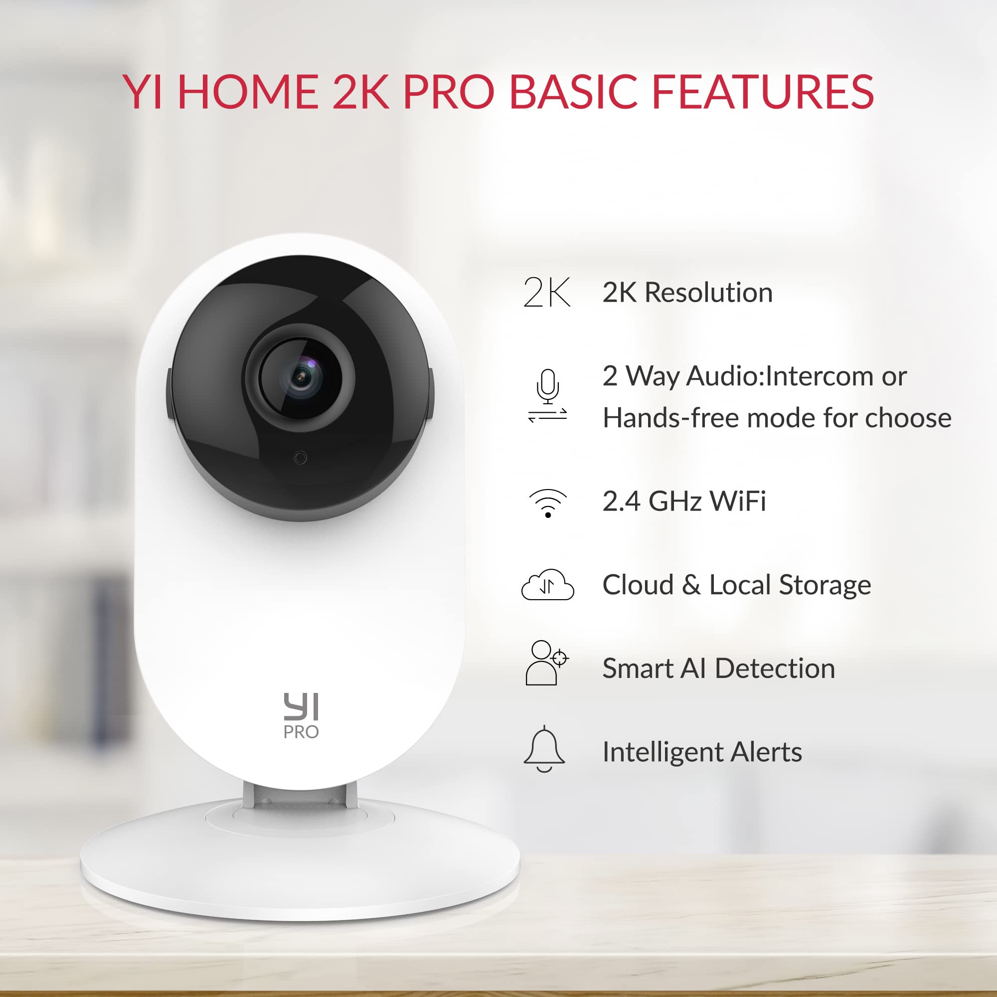 YI 2K 3MP kamera 2/4 Pak, sist - Eufy Camera E220 ulasan dan harga